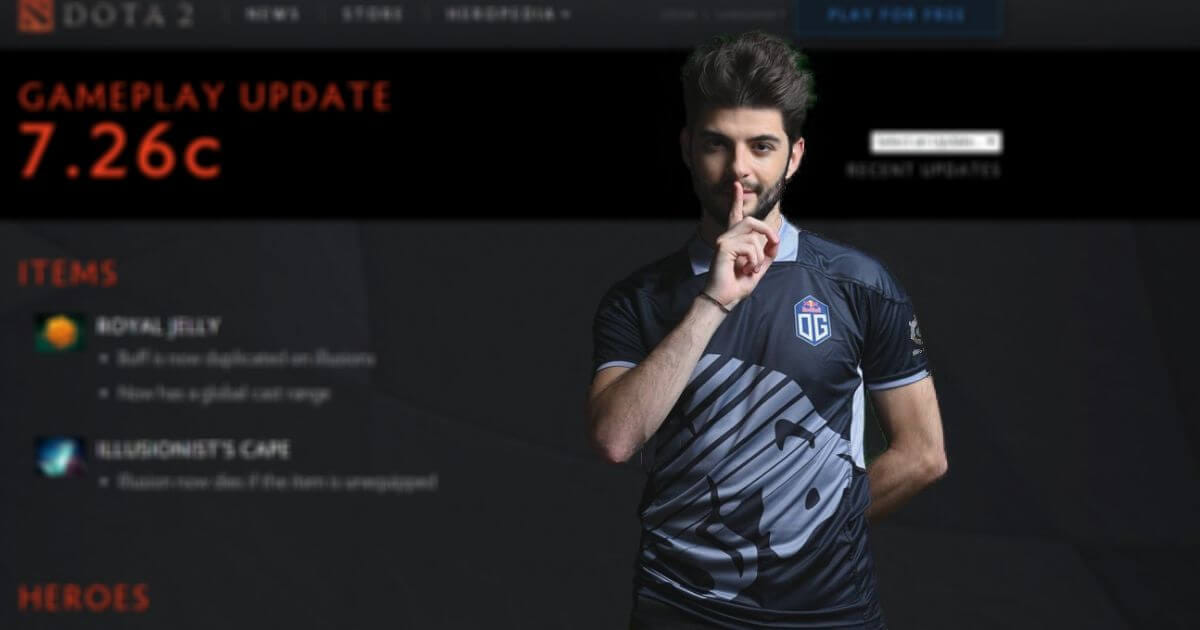 Ceb is not happy with the current dota 2 patch calls the gameplay